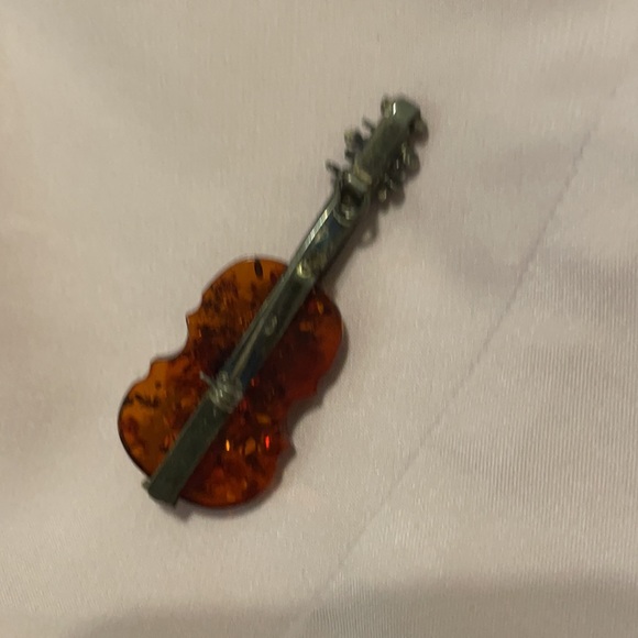 Violin brooch - Picture 2 of 3